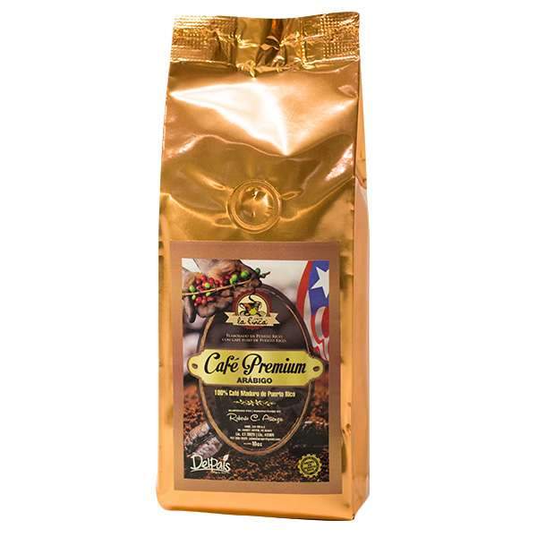 Café La Finca Premium en Grano / Coffee La Finca 100% matured in PR Whole Bean